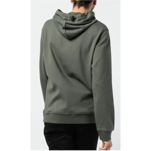 ผู้ผลิตเสื้อฮู้ดผู้ชายแบบ OEM ทรงปกติ ผ้าฝ้ายฟลีซ สวมใส่สบายๆ สำหรับฤดูใบไม้ร่วง แบบถัก สีพื้น มีกระเป๋า - Product Image 2