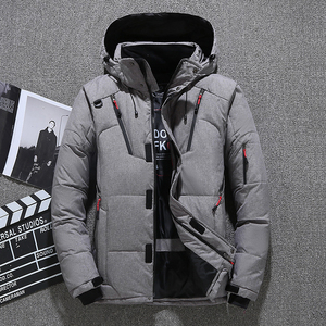 Chaqueta de Invierno para Hombre 2026, Acolchada, Cálida, Reversible, Impermeable, con Capucha, Logotipo Personalizado, Tallas Grandes, Estilo Urbano - Product Image 3