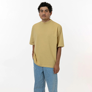 T-shirts de sport pour hommes en jersey 100 % coton 120 g, design uni, décontractés, avec logo frontal, respirants et à séchage rapide - Product Image 2