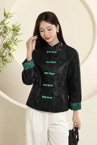Nueva Chaqueta Casual de Moda para Mujer, al por Mayor, de PU Sólido Transpirable, con Frente Tejido, Ajuste Regular Suave, Logotipo Personalizado, para Otoño, Ropa de Calle y Exterior - Product Image 5