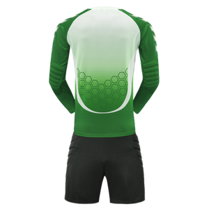 Maillot de gardien de but de football professionnel respirant, grande taille, imprimé, col en V, coupe ajustée, avec rembourrage de poitrine - Product Image 6