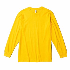 Camiseta de Manga Larga con Cuello Redondo, Oversize, 100% Algodón Jersey, Color Sólido, Transpirable, Unisex, Casual, al por Mayor para Hombre - Product Image 1
