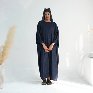 Eid Djellaba <b>Modest</b> Muslim Dresses for Women Ramadan Dubai Hijab Abaya Islam Party Kaftan Robe Elegant Turkey Gown Jalabiya <b>Set</b> - Product Image 1