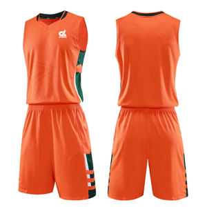 Uniformes de Baloncesto Personalizados con Logotipo, Antibacterianos, de Secado Rápido, sin Mangas, para Hombre, 100% Poliéster, Impresión Sublimada, Venta al Por Mayor, OEM - Product Image 1