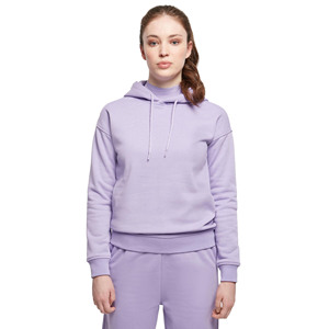 ชุดวอร์มผ้าฟลีซแบบมีฮู้ด 2 ชิ้น สำหรับผู้หญิง น้ำหนัก 320 กรัม ผลิตจากผ้าฝ้าย 100% เป็นมิตรต่อสิ่งแวดล้อม แห้งเร็ว รับผลิตแบบ OEM/ODM พร้อมสกรีนโลโก้ด้วยเทคนิค Heat-Transfer - Product Image 2