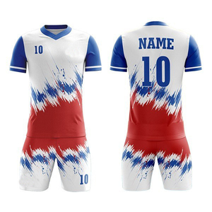 Ensemble d'uniformes de football personnalisés en or blanc, maillot de football à manches courtes, short assorti, imprimé géométrique, vêtements d'équipe, vêtements de sport athlétiques - Product Image 6