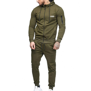 Survêtement unisexe à capuche avec blocs de couleur, fermeture éclair sur toute la longueur, poches latérales, coupe classique, vêtements de sport décontractés pour l'automne - Product Image 5