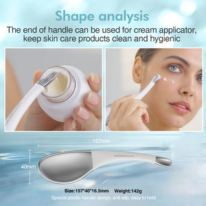 Herramienta de masajeador de Ojos de mano TOUCHBeauty, globos faciales criogénicos calientes y fríos, alivio antihinchazón y ojeras - Product Image 4