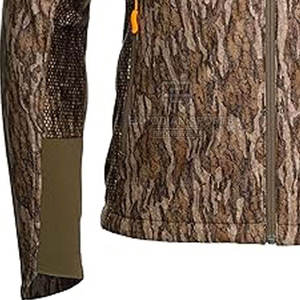 Custom Silent Breathable Winter Hunting <b>Jacket</b> for Men | Water Resistant <b>Camo</b>/Solid/Print Soft - Product Image 2