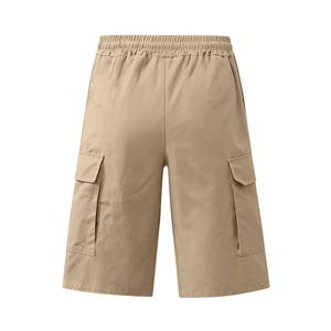 Men's Oxford Knee-Length <b>Cargo</b> Shorts Quick Dry Breathable Eco-Friendly Vintage Drawstring Mid Waist Stretch Elastic Casual <b>Work</b> - Product Image 6