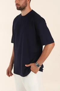 เสื้อยืดคอกลมแขนสั้นผู้ชายไซส์ใหญ่แบบสั่งทำเป็นพิเศษ เป็นมิตรกับสิ่งแวดล้อม  โลโก้สั่งทำได้  ดีไซน์เรียบง่าย ผ้าฝ้าย 100% แห้งเร็ว ระบายอากาศได้ดี - Product Image 4