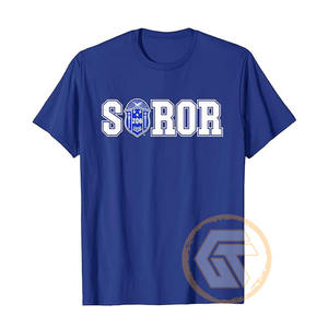 Camiseta de Algodón Personalizada al por Mayor Zeta Phi Beta, Ropa Fina de Sororidad para Mujer, Diseño Estampado de Verano para Fraternidad, Teñido Liso de Alta Calidad - Product Image 2