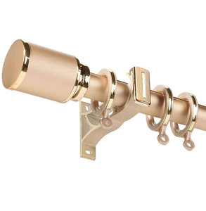 Unique Designs Curtain Rod Set Curtain Rod Bracket and Metal Curtain <b>Poles</b> Available at Discounted Price Made in India - Product Image 4