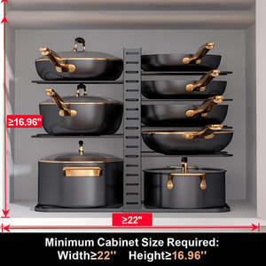 Estante de Almacenamiento de Calidad Premium para la Organización del Hogar, Solución de Estanterías Duraderas para Múltiples Usos - Product Image 4