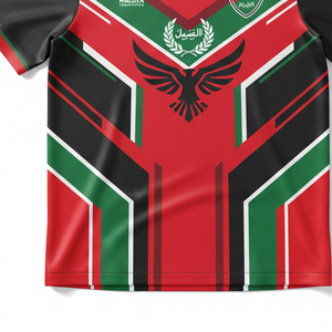 Maillot de foot personnalisé Palestine, tissu performant, maillot de football sublimé, maillot de l'équipe nationale palestinienne pour adulte - Product Image 4