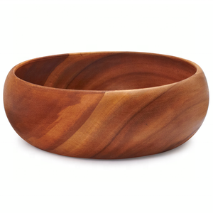 Home Decorative Item Wooden Serving Bowl High Quality Unique Design <b>Top</b> Standard Product Hot Selling Indian Handicraft Item - Product Image 3