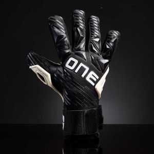 Football Goalkeeper Gloves Full Finger <b>PU</b> Non Slip Adjustable Wrist Strap Hook Loop Closure Unisex Sports - Product Image 2