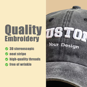 Sombrero de béisbol transpirable de alta calidad para hombres Material de algodón de 6 paneles OEM ODM Diseño de secado rápido Nueva llegada Venta al por mayor barata - Product Image 5