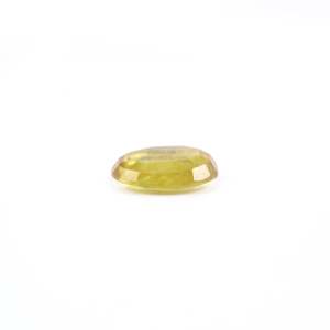 Loose 55 Carat Yellow Sapphire Oval Cut Gemstone for Fine Jewelry - Product Image 3