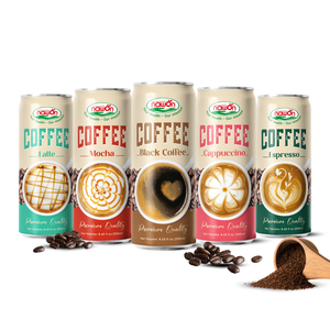 Free Sample OEM Canned Iced Coffee Drink 250ML Nawon <b>Beverage</b> Factory in Vietnam Manufacturer & Exporter HACCP ISO Certified - Product Image 5