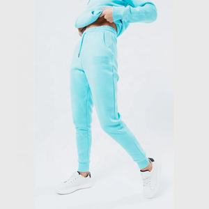 Pull-over rose personnalisé OEM, survêtements décontractés pour femmes, ensembles de jogging d'entraînement, ensemble deux pièces pour femmes, ensemble de survêtements pour femmes - Product Image 6