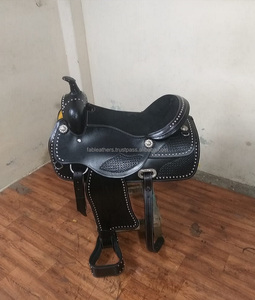 Diseño único Vintage Western Pleasure Trail Riding Adult Horse Saddle American Cowboy Style Saddle para montar carreras a granel - Product Image 2