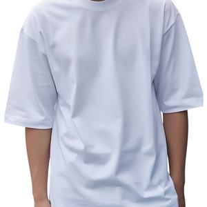 เสื้อยืดผ้าฝ้ายวินเทจสำหรับผู้ชายทรงหลวมโอเวอร์ไซส์พิมพ์ลายกรดกราฟิก100% ซักคอ - Product Image 1