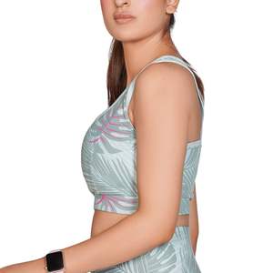 Soutien-gorge de sport imprimé pour femme, dos nageur, pour yoga, course, gym, fitness, respirant, séchage rapide, vêtements de sport, personnalisable OEM ODM - Product Image 4