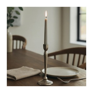 Decorative Antique Style Modern <b>Silver</b> <b>Candlestick</b> Holder Modern Design Durable Home Decoration - Product Image 6