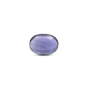 Natural Iolite (Neeli) Gemstone-7.43 Carat-AA Quality Blue Cabochon-IGI Certified - Product Image 2