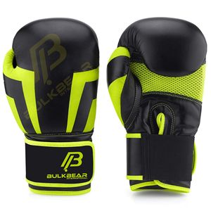 Guantes de Boxeo Personalizados de PU Antideslizantes e Impermeables, para Entrenamiento Profesional, Combate y Sparring, OEM, ODM, Marca Privada, Venta al Por Mayor de Fábrica, BBI - Product Image 1