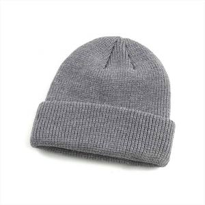Bonnet en tricot côtelé personnalisé avec logo pour marques de mode américaines – Vente en gros, faible MOQ - Product Image 2