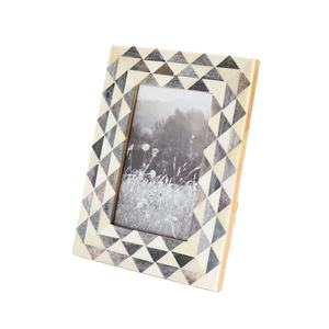 Classical Style Resin Eco-Friendly Durable Square Handicrafts Natural Bone Inlay Customized Photo <b>Painting</b> Display <b>Frame</b> Decor - Product Image 1