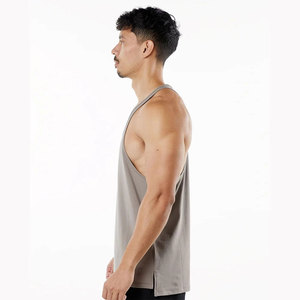 Débardeur de sport sans manches pour homme, style dos nageur, pour l'entraînement, la course, la gym et le fitness, vêtement de sport d'été, vente en gros - Product Image 2