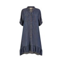 Cepli Moda Kadın Denim Elbise Özel Giyim OEM ODM Toptan Tedarikçisi