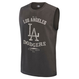 Los Angeles Dodgers Darius rucker คอลเลกชันโดย Fanatics เสื้อกล้ามทรงกล้ามเนื้อถ่าน - Product Image 2