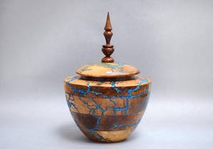 Urnes funéraires artisanales en bois pour cendres humaines, urnes de crémation, cercueils, boîtes à cendres personnalisées faites à la main - Product Image 5