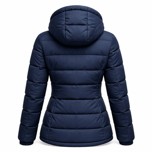 Chaqueta Acolchada Premium para Mujer con Capucha - Opciones Personalizadas de un Fabricante Directo de Fábrica - Product Image 2