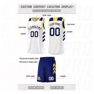 Maillot de basket-ball unisexe à col en V, combinaison de couleurs personnalisée, designs d'uniformes de basket-ball universitaires, vêtements de sport de haute qualité, uniformes - Product Image 3