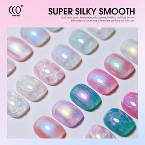 CCO OEM批发中国批发定制标志新指甲凝胶2025螺纹壳浸泡指甲用品指甲油的效果 - Product Image 2