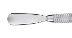 Outil médical ergonomique en acier avec poignée antidérapante pour l'élimination des pterygius, repousse-cuticules, cuillère-couteau à extrémité pointue, équipement pour ongles, personnalisable avec logo - Product Image 6