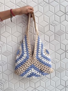 New Collection Crochet Summer Beach Straw Bags Bohemian Handmade Designer Women Shoulder Sling Bag Sea Grass <b>Square</b> Bag - Product Image 4