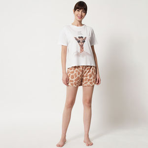 Custom Solid Color Summer <b>Twin</b> <b>Set</b> for Women Youth and Adults Wholesale Cotton T Shirts With Shorts <b>Twin</b> <b>Set</b> Elastic Waist - Product Image 3