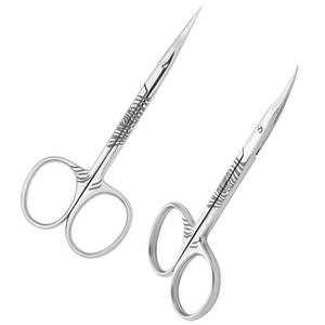 Stainless Steel Cuticle Scissors Straight Blade Sharp Tip Round Hole Durable Manicure Tools for Adults Advantage Impex - Product Image 6