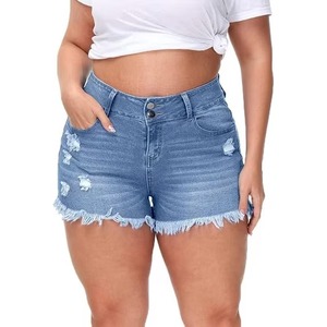 Shorts de Mezclilla Azul para Mujer, Estilo Vintage Hecho en India, Cintura Media, Algodón, Abdul Royal World Export - Product Image 4