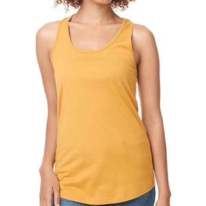 Gym Tank <b>Top</b> Sleeveless T Shirts with Custom Logo Women Tank <b>Tops</b> Solid Color Knitted Hot Selling High Demand - Product Image 4