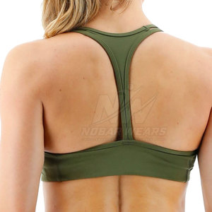 Sujetador Deportivo de Alto Impacto para Mujer, con Relleno, Tirantes Ajustables, Malla Transpirable, para Gimnasio, Running, Yoga, Fitness, Ejercicio, Ropa Deportiva - Product Image 2