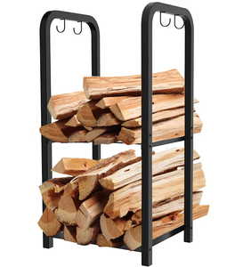 Metal <b>Log</b> Holder Rack Best Quality Top Price Firewood Storage Rack Indoor Outdoor Fireplace Accessory - Product Image 4