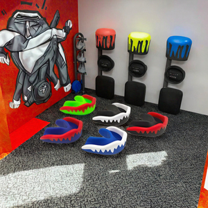 Protège-dents sportif en EVA moulable personnalisable SP-60778, ajustement universel, facile à utiliser, ensemble combo pour MMA, boxe, kickboxing, enfants - Product Image 3