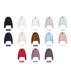 Wearpex Women's Oversized Full-Zip Fleece Hoodie 100% Polyester Soft Knit Eco-Friendly Quick Dry Breathable Casual Jacket - Product Image 2